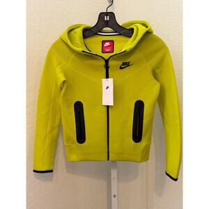 Nike tech hoodie. Lime color. Size XS - MSRP $105